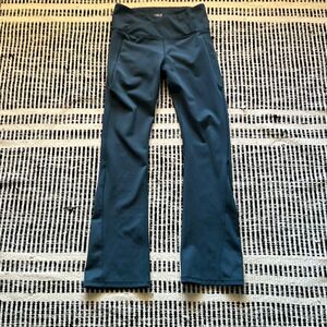 Level up active size medium teal womens active wear pants